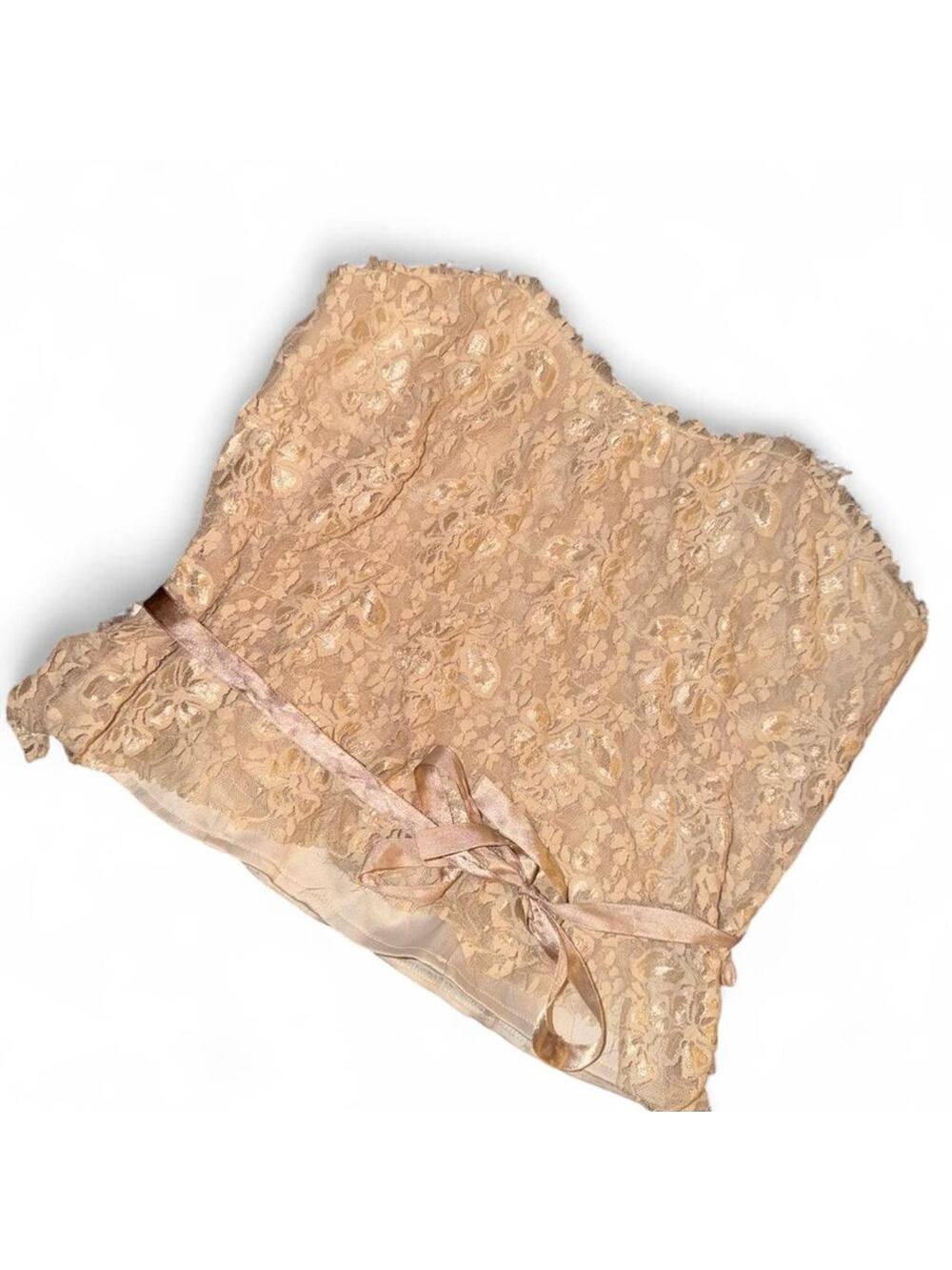 vintage charlotte russe lace corset top